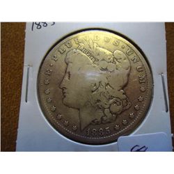 1885 MORGAN SILVER DOLLAR