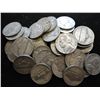 Image 1 : ROLL OF 40 ASSORTED 35% SILVER JEFFERSON WAR NICKS