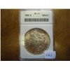 Image 2 : 1890 MORGAN SILVER DOLLAR ANACS MS61
