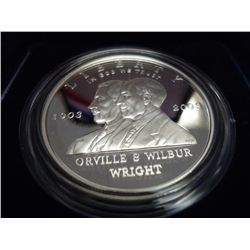 2003 1ST FLIGHT PROOF SILVER DOLLAR