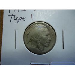 1913-S TYPE I BUFFALO NICKEL (VERY GOOD)