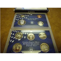 1999 US PROOF SET (WITH BOX)