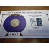 Image 1 : 1897 MORGAN SILVER DOLLAR AND STAMP SET