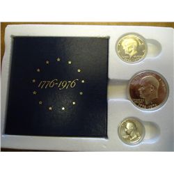 1976 US BICENTENNIAL SILVER PROOF SET