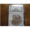 2001 AMERICAN SILVER EAGLE NGC MS69