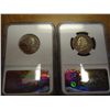 Image 2 : 1999-D MS67 & 99-S PF69 ULTRA CAM CT QUARTERS