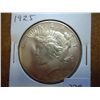 Image 1 : 1925 PEACE SILVER DOLLAR (UNC)