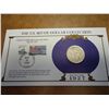 Image 1 : 1927-S PEACE SILVER DOLLAR AND STAMP SET