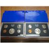 Image 1 : 1969 & 70 US PROOF SETS (WITH BOXES)
