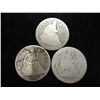 Image 1 : 1853-O,1855-O & 76-S SEATED LIBERTY HALF DOLLARS