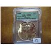 Image 1 : 1988 AMERICAN SILVER EAGLE ICG MS69