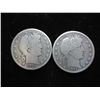 Image 1 : 1911 & 11-S BARBER HALF DOLLARS