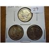 Image 1 : 1938-P/D/S MERCURY DIMES
