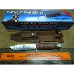 9 1/2" CAMILLUS WAYNE AT WAR COMMEMORATIVE KNIFE