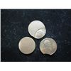 Image 1 : 3 ERROR LINCOLN CENTS, OFF CENTER, CLIP & BLANK