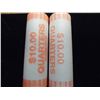 Image 1 : 2000-P/D MASSACHUSETTS QUARTERS (UNC) 2 ROLLS