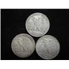 Image 2 : 1945-P/D/S WALKING LIBERTY HALF DOLLARS