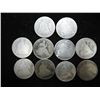 Image 1 : 10 ASSORTED SEATED LIBERTY DIMES