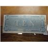 Image 2 : $10 CONFEDERATE STATES OF AMERICA CURRENCY