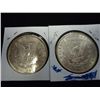 Image 2 : 1880 & 80-S MORGAN SILVER DOLLARS