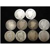 Image 1 : 10 ASSORTED BARBER DIMES