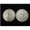 Image 1 : 1940-P/S WALKING LIBERTY HALF DOLLARS