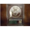 Image 2 : 2002 AMERICAN SILVER EAGLE ICG MS69