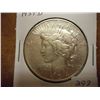 Image 1 : 1934-D PEACE SILVER DOLLAR