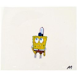 Original Happy Sponge Animation SpongeBob Art Cel