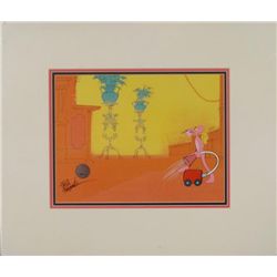 Pink Panther Friz Freleng Signed Orig Production Cel