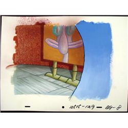 Spongebob Original Production Background Squidward Art
