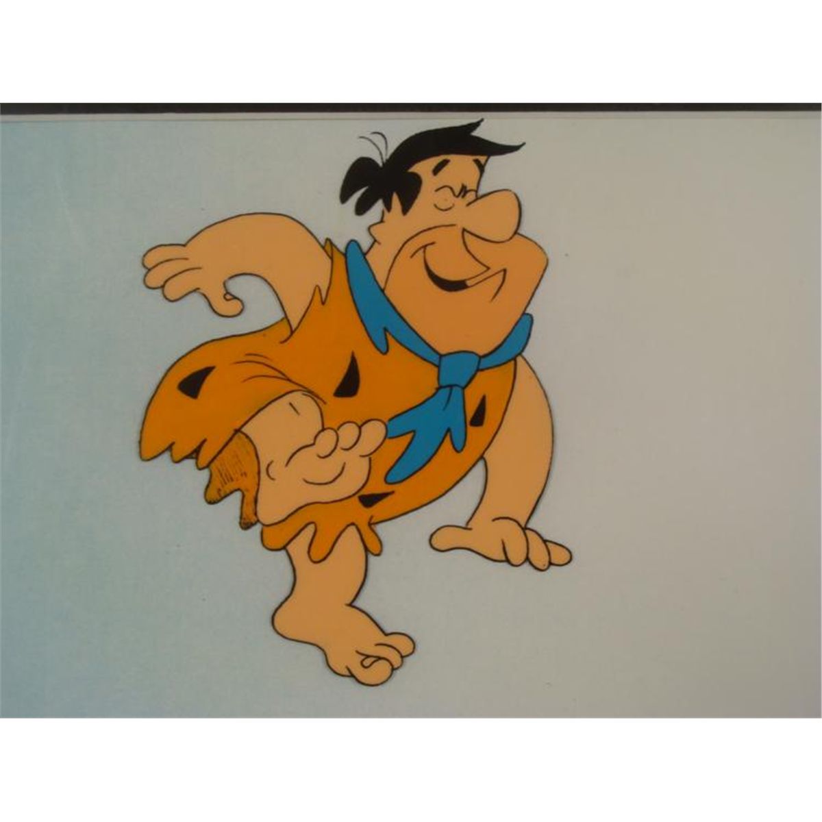 Fruity Pebbles Ad Orig Fred Flintstone Production Cel
