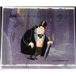 Batman Penguin Original Model Animation Cel Background