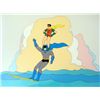 Image 2 : Batman & Robin Orig Animation Production Cel w/ Drawing