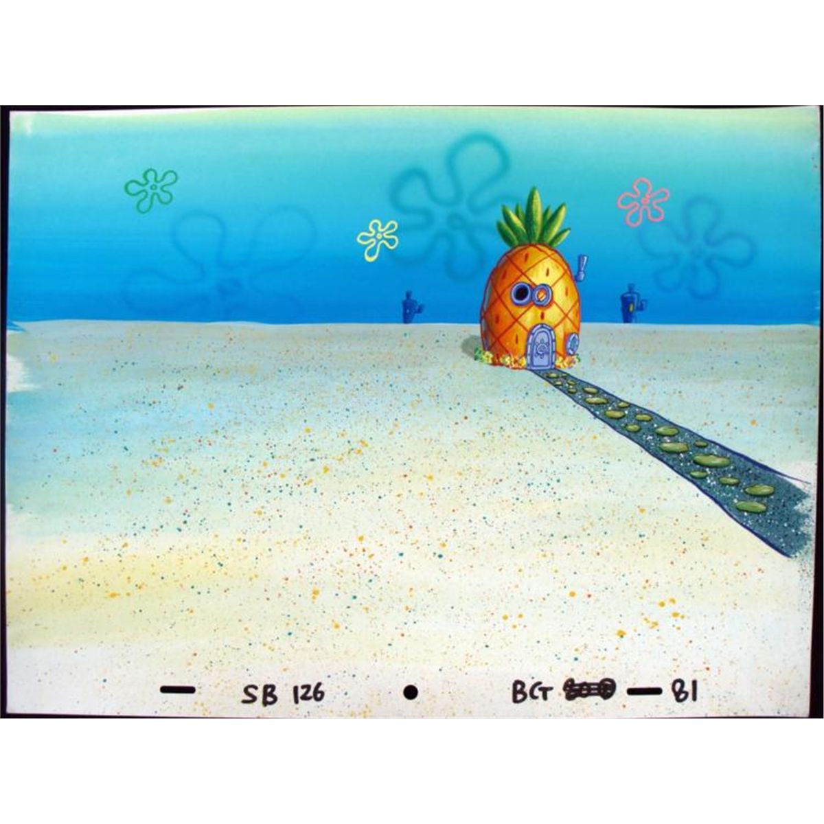 Spongebob's House View Original Production Background