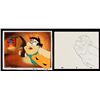 Image 1 : Upset Orignial Cel Production Fred Drawing Flintstones