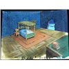 Image 1 : Original Cel & Background SpongeBobs Bedroom Animation