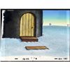 Image 1 : Spongebob Orig Production Cel & Background House Door