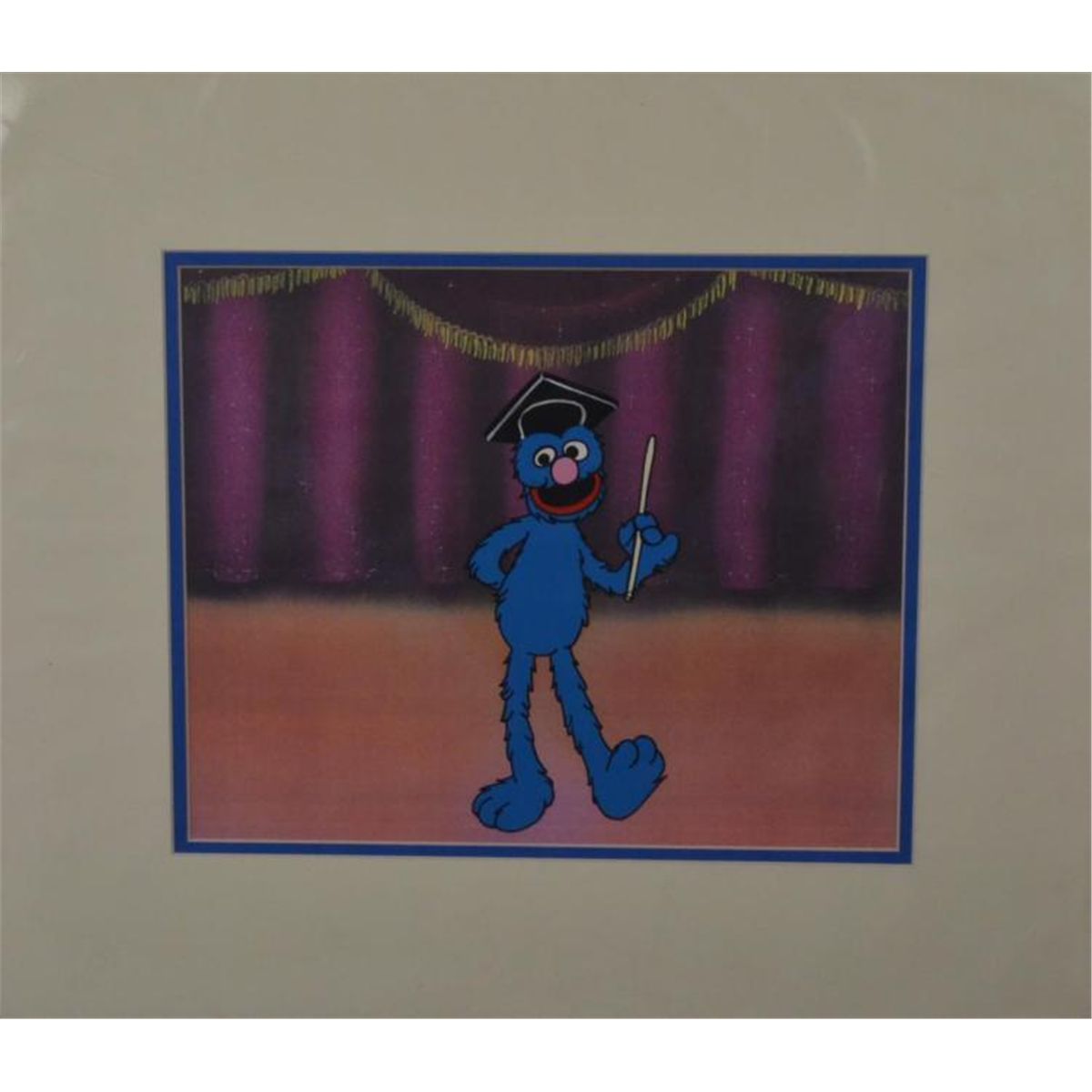 Grover Animation Grover Sesame Street Original Production Cel Animation