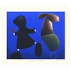 Image 1 : Mackenzie Thorpe 'OUT FOR A WALK' Lithograph