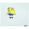 Image 1 : Spongebob Animation Original Production Cel Frog Face