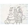 Image 3 : 2 Drawings Original Thank You Cel Animation Spongebob