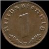 Image 2 : 1939D Germany 1pf MS65 (COI-9942)