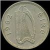 Image 2 : 1962 Ireland Shilling Unc (COI-10192)