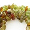 Image 2 : 140twc Green African Garnet Sm. Bead Strand 15" (JEW-3007)