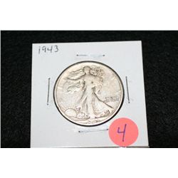 1943 Silver Walking Liberty Half