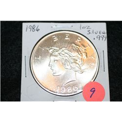1986 Silver Trade Unit one troy ounce