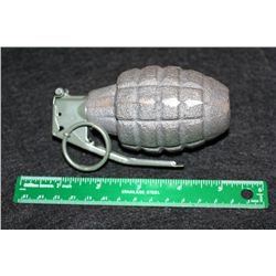 US Military WWII Hand Grenade, disarmed