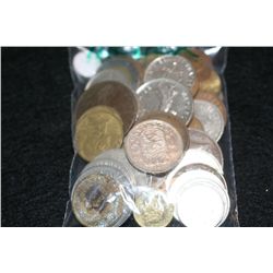 Foreign Coins and Tokens various dates & conditions Lot of 50