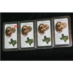 Texas State Quarters lot of 4